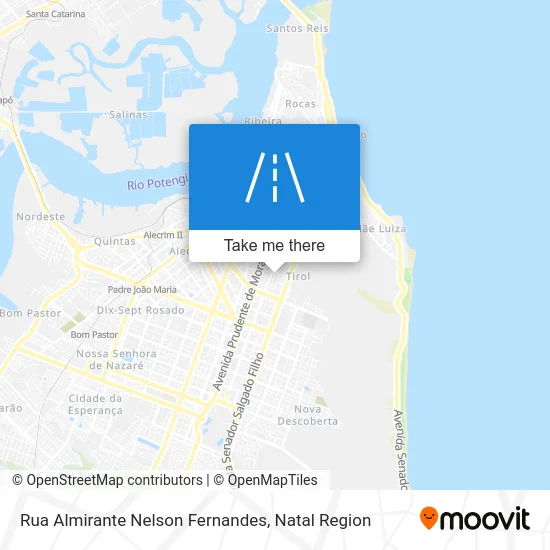 Rua Almirante Nelson Fernandes map