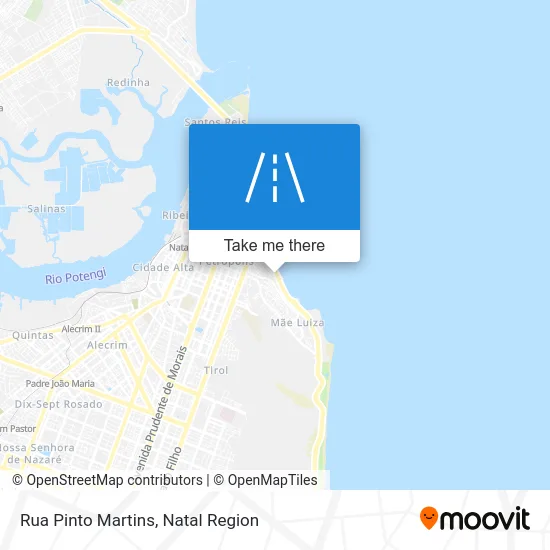 Rua Pinto Martins map