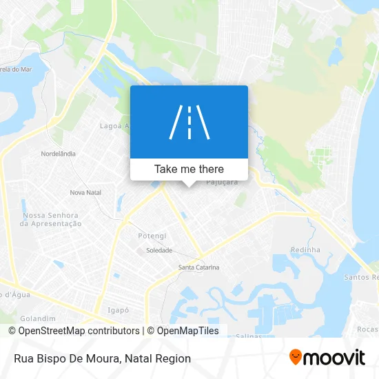 Rua Bispo De Moura map