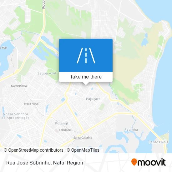 Rua José Sobrinho map