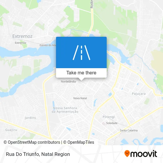Rua Do Triunfo map