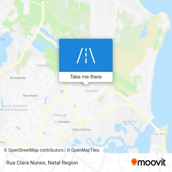 Rua Clara Nunes map