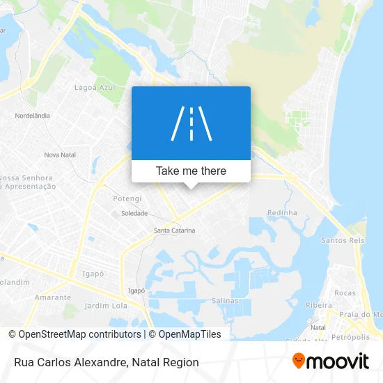 Rua Carlos Alexandre map