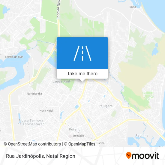 Rua Jardinópolis map