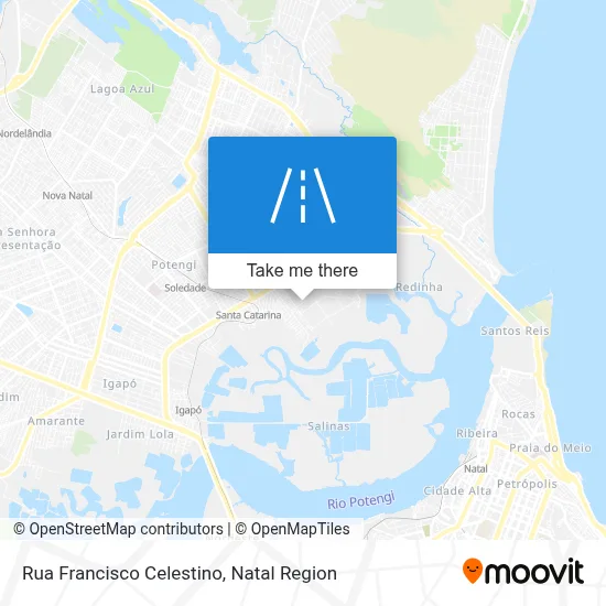 Rua Francisco Celestino map