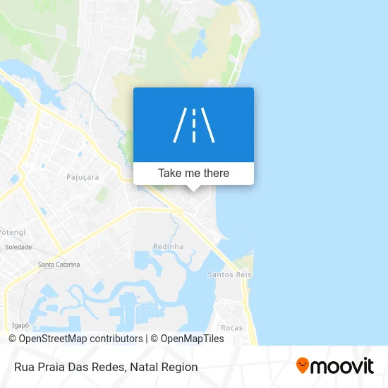 Rua Praia Das Redes map