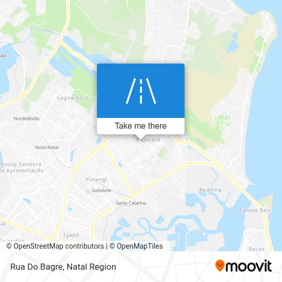 Rua Do Bagre map