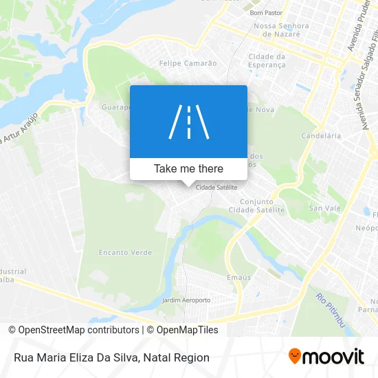 Rua Maria Eliza Da Silva map
