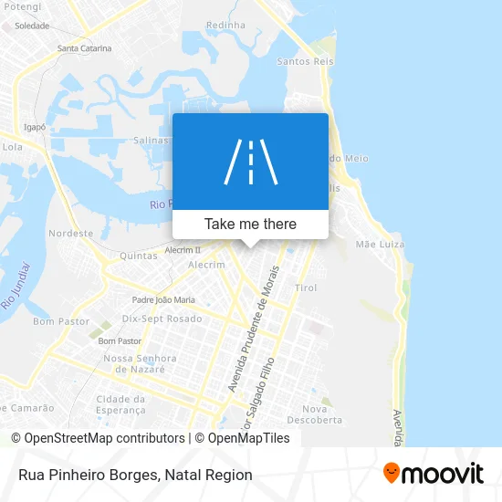 Rua Pinheiro Borges map
