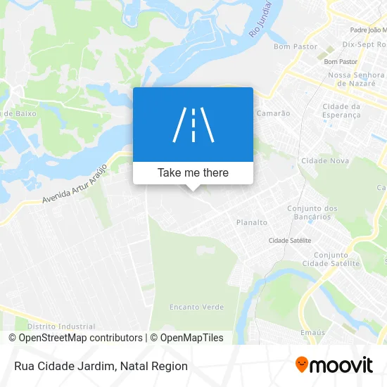 Rua Cidade Jardim map
