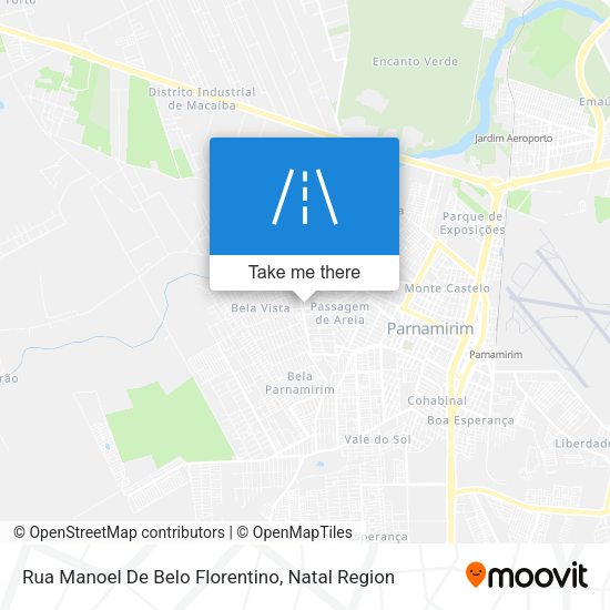 Rua Manoel De Belo Florentino map