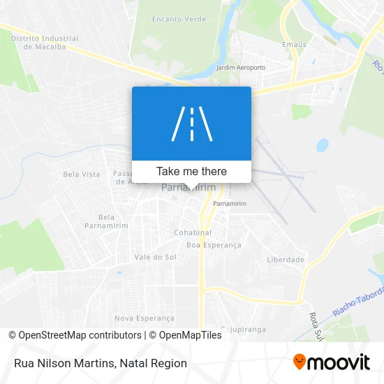 Rua Nilson Martins map