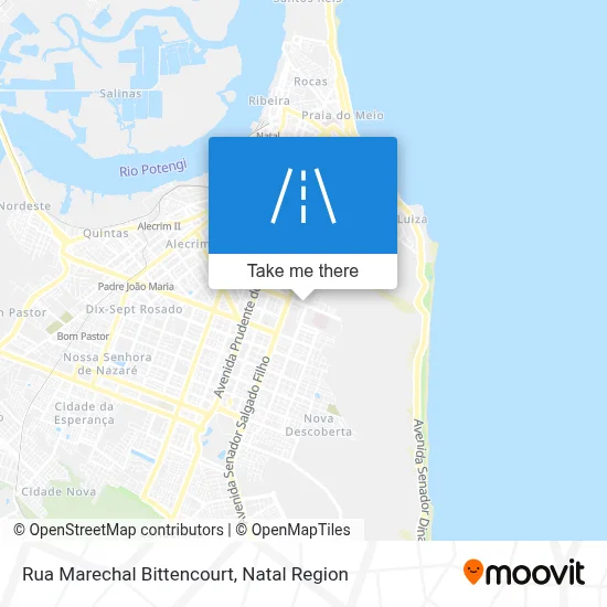 Rua Marechal Bittencourt map