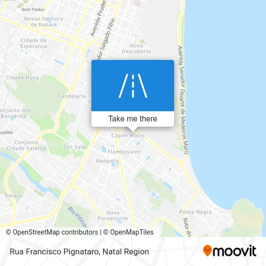 Rua Francisco Pignataro map