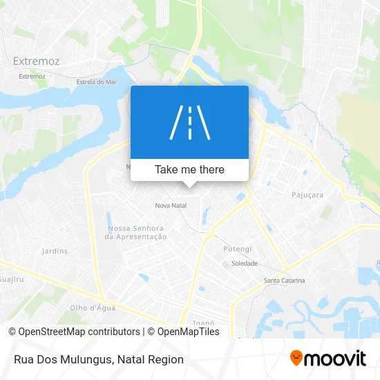 Rua Dos Mulungus map