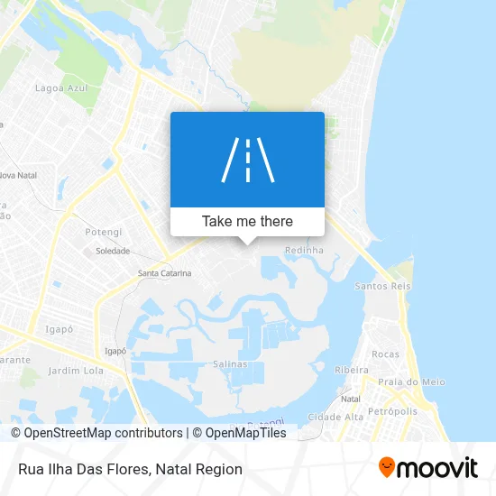 Rua Ilha Das Flores map