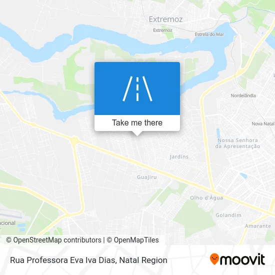 Rua Professora Eva Iva Dias map