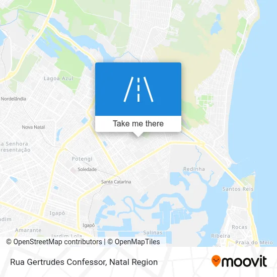 Rua Gertrudes Confessor map