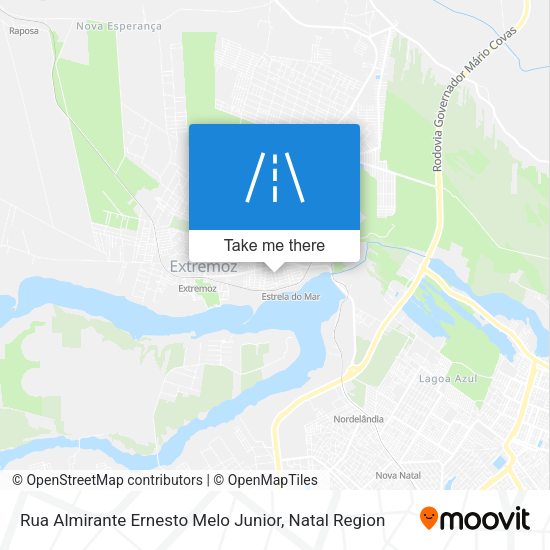 Rua Almirante Ernesto Melo Junior map