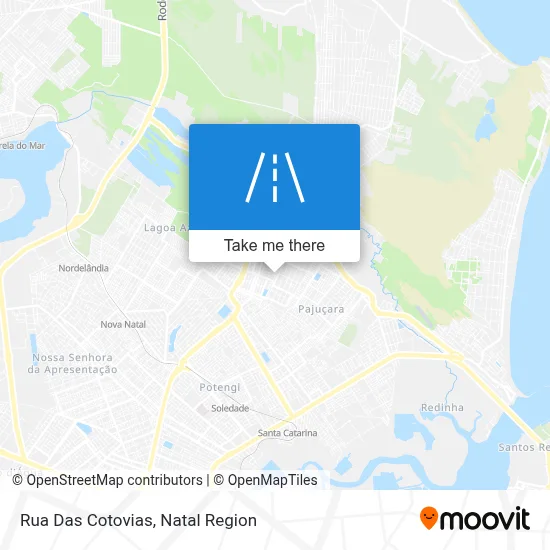 Rua Das Cotovias map