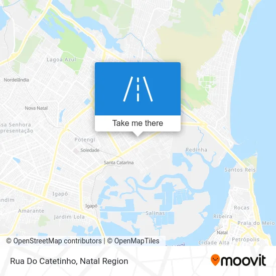 Rua Do Catetinho map