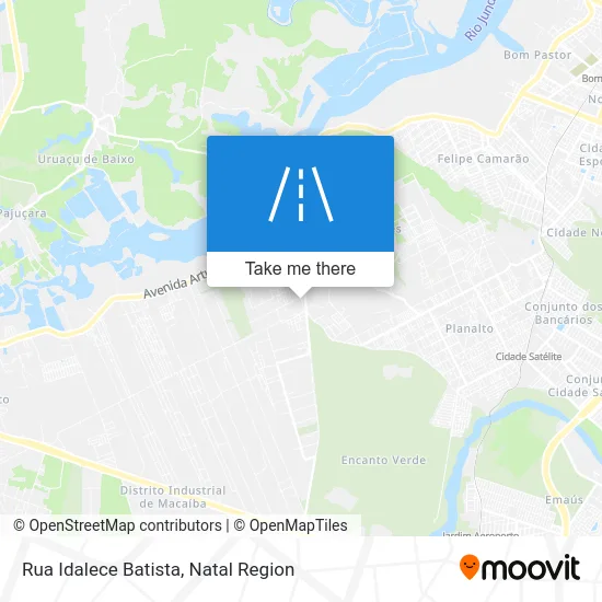 Rua Idalece Batista map