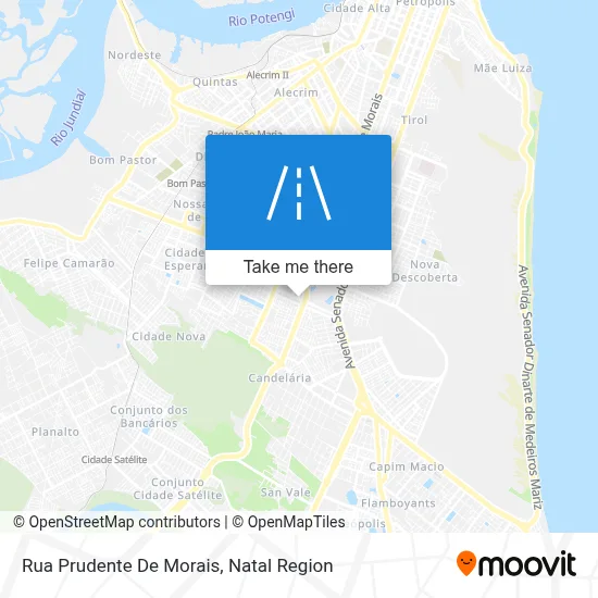 Rua Prudente De Morais map