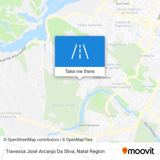 Travessa José Arcanjo Da Sliva map