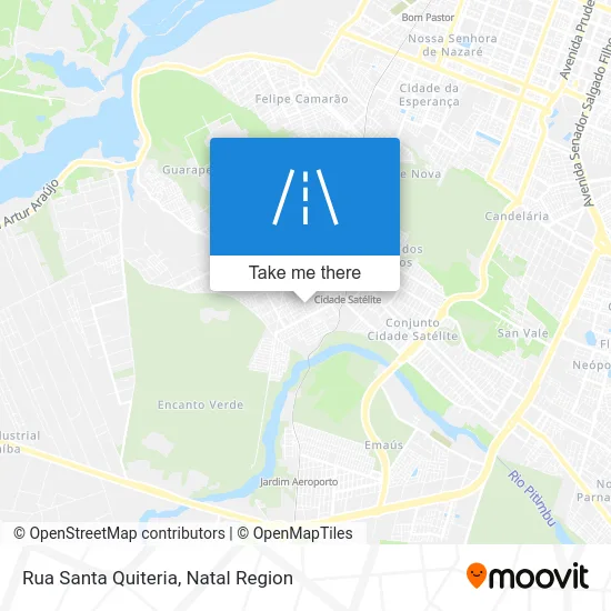Rua Santa Quiteria map