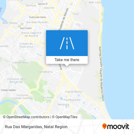 Rua Das Margaridas map