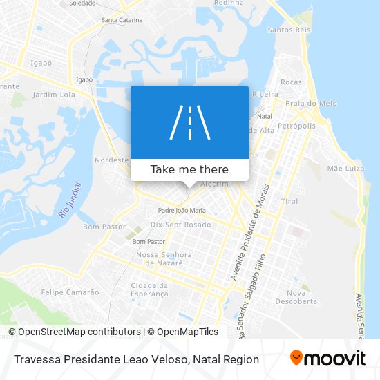 Travessa Presidante Leao Veloso map