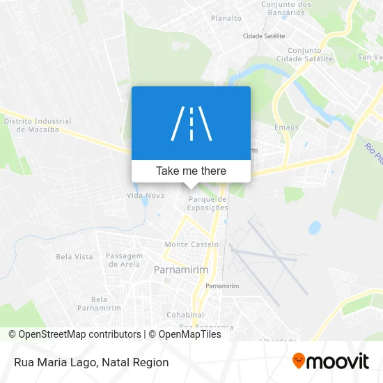 Rua Maria Lago map