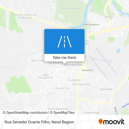 Rua Senador Duarte Filho map