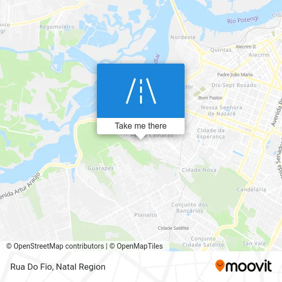 Rua Do Fio map