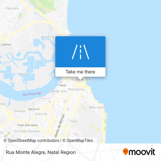 Rua Monte Alegre map