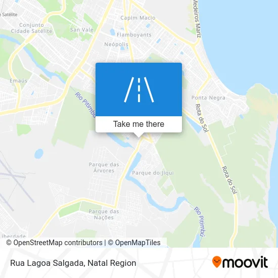 Rua Lagoa Salgada map