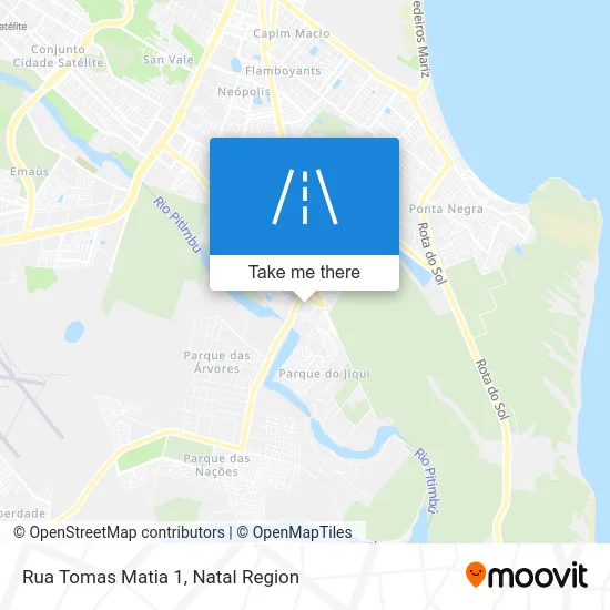 Rua Tomas Matia 1 map