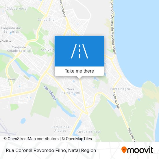 Rua Coronel Revoredo Filho map