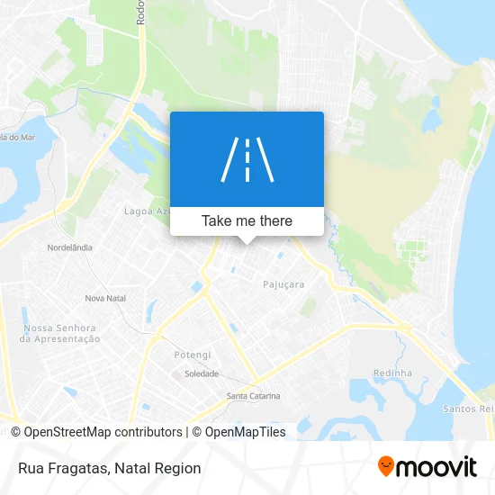 Rua Fragatas map