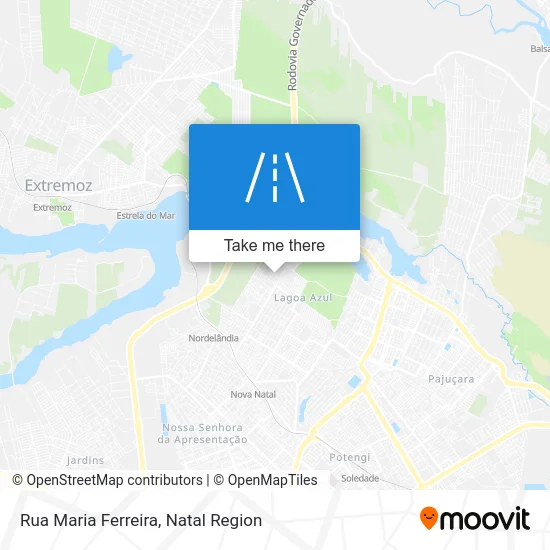 Rua Maria Ferreira map