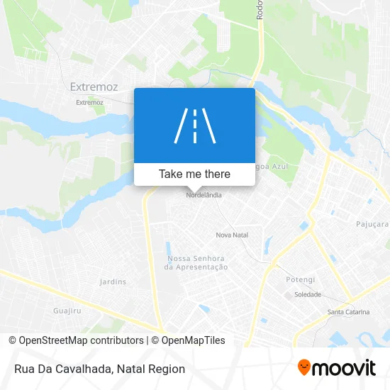 Rua Da Cavalhada map