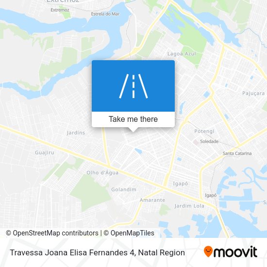 Travessa Joana Elisa Fernandes 4 map