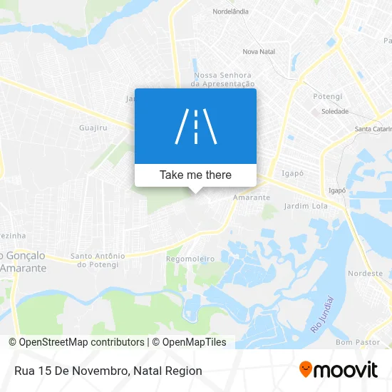 Rua 15 De Novembro map