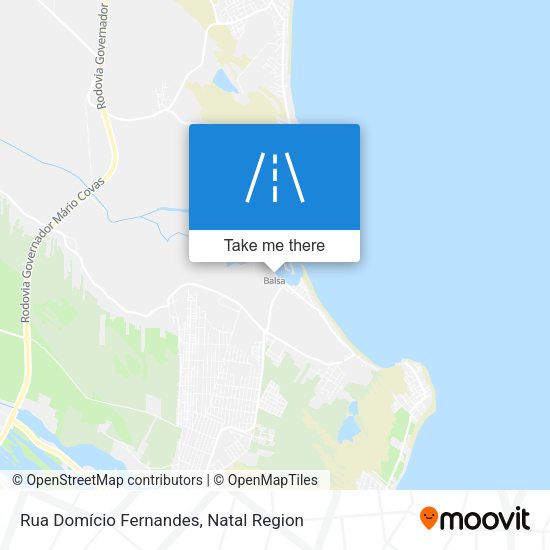 Rua Domício Fernandes map
