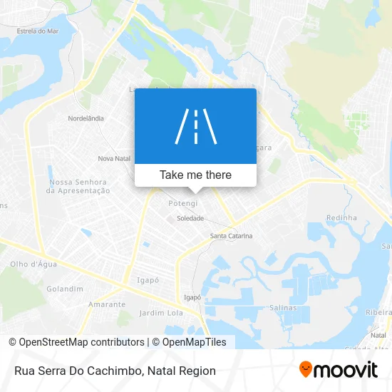 Rua Serra Do Cachimbo map