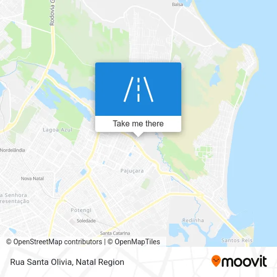 Rua Santa Olivia map