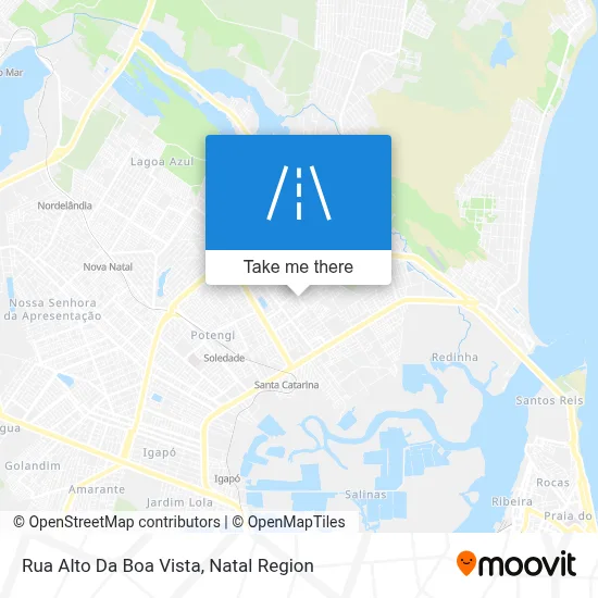 Rua Alto Da Boa Vista map
