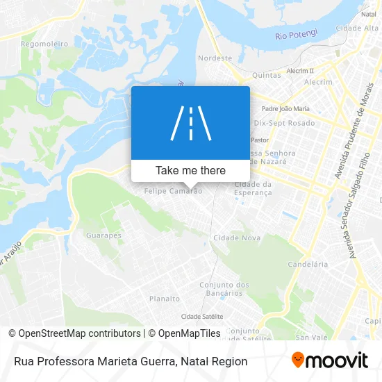 Rua Professora Marieta Guerra map