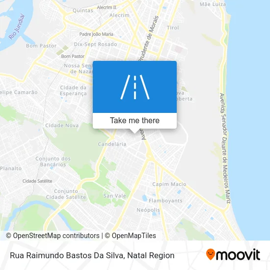 Rua Raimundo Bastos Da Silva map