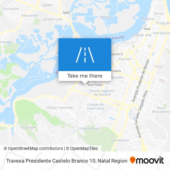 Travesa Presidente Castelo Branco 10 map